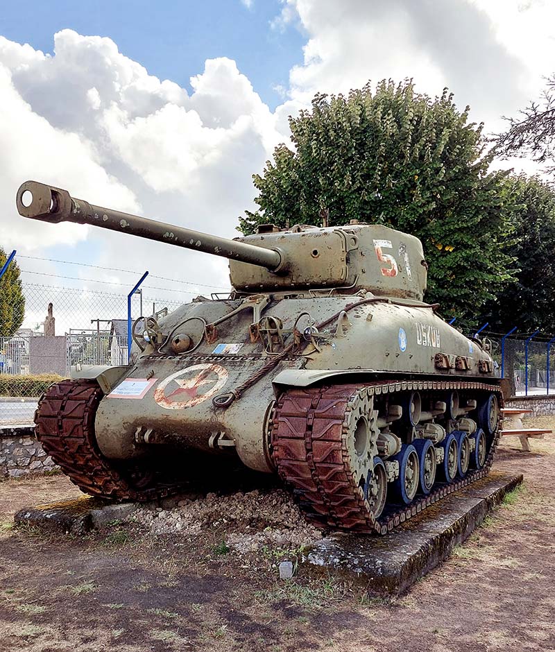 Char americain Sherman